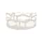 9.75" White Fish Metal Tray by Celebrate It™